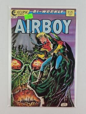 Eclipse Comics Vintage Airboy #18 Bi-Weekly Comic Book 1987